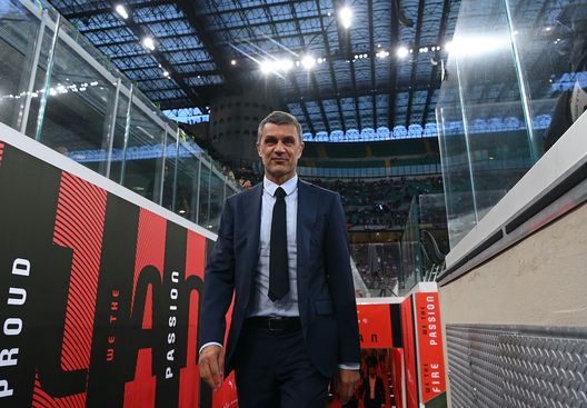 Paolo Maldini (direttore tecnico AC Milan), responsabile delle operazioni di calciomercato dei rossoneri | AC Milan News (Getty Images) Paolo Maldini AC Milan Calciomercato AC Milan