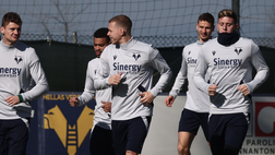 Verona verso la Fiorentina, l’allenamento di oggi