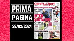 Prima pagina Corriere dello Sport: Milan e Bayern, i giorni di Sarri