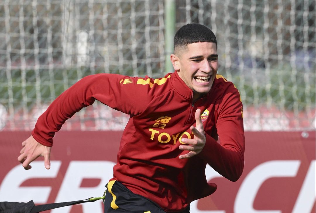 Roma, allenamento a Trigoria dopo la vittoria contro il Bologna – FOTO GALLERY - immagine 22