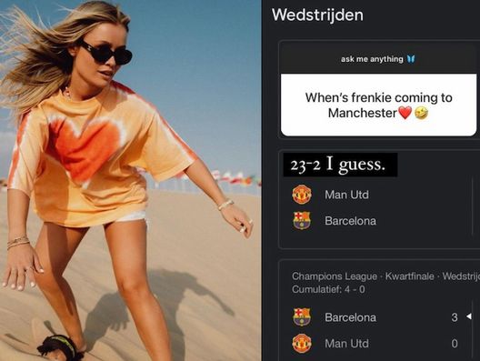 Lady de Jong si prende gioco dei tifosi del Manchester United: “Frenkie verrà da voi…”- immagine 2