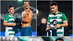 Greene scambia la maglia con Ibrahimovic: lui la regala al figlio (FOTO)