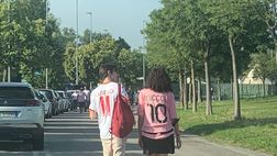 FOTO Padova-Palermo, più che un gemellaggio. Tifosa rosanero insieme al biancoscudato
