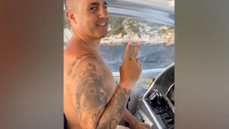 VIDEO / Cannavaro, che lusso! A Capri con una super barca