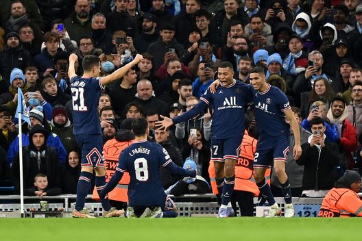 Psg Hakimi Mbappé (getty images) Psg Hakimi Mbappé