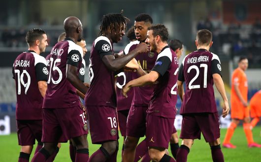 Il PSG di Moise Kean e Alessandro Florenzi Il PSG di Moise Kean e Alessandro Florenzi