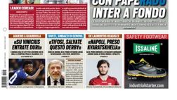 Prima Pagina, Tuttosport: “Con PapeRadu Inter a fondo. Toro, quasi impresa”