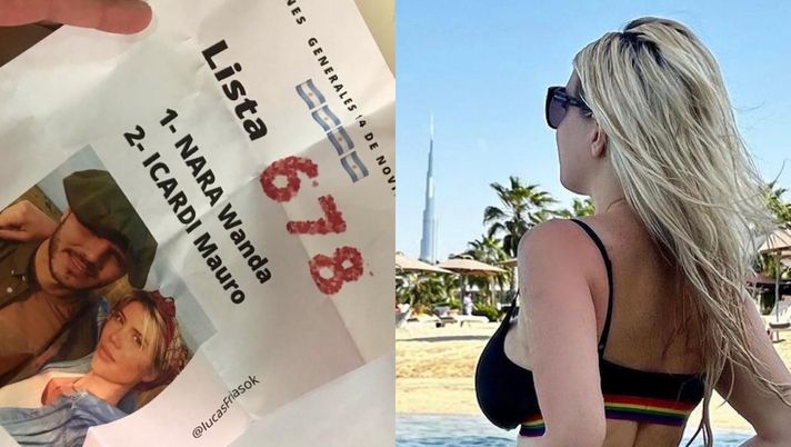 Elezioni in Argentina, impazza il tormentone Wanda-Icardi: spunta una lista dedicata Elezioni in Argentina, impazza il tormentone Wanda-Icardi: spunta una lista dedicata - immagine 1