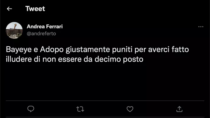 Torino-Spezia 0-1, le reazioni social: “Così neanche lo scudetto del decimo posto” - immagine 1