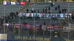 Taranto, i tifosi ai giocatori: “Se la palla entra in porta è gol, lo sapete?”