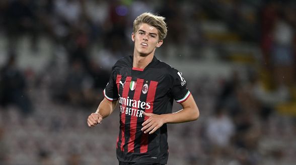 Charles De Ketelaere AC Milan amichevole Vicenza-Milan 1-6