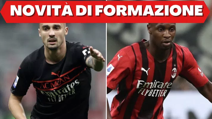 Ultime di formazione su Milan-Inter