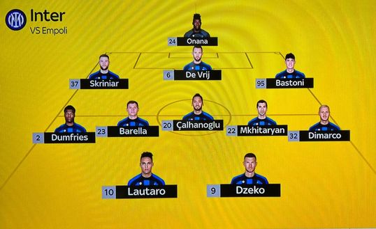 Inter-Empoli, probabili formazioni: Skriniar gioca, riecco de Vrij. Due ballottaggi per Inzaghi- immagine 2