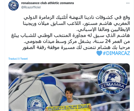 Mastour ci riprova: riparte dalla seconda divisione marocchina- immagine 2