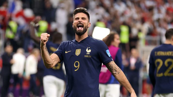 Olivier Giroud AC Milan Francia Mondiali Qatar 2022