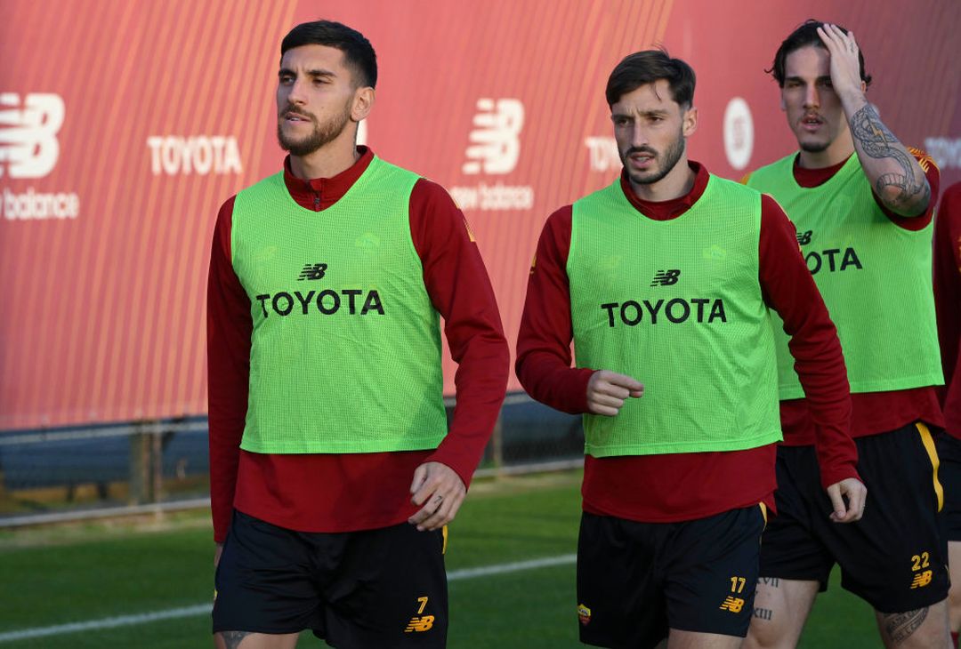 Trigoria, primo allenamento con la Roma per Solbakken – FOTO GALLERY - immagine 16