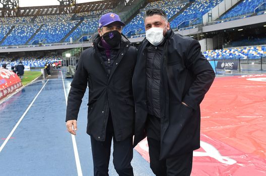 Prandelli Gattuso(Photo by Francesco Pecoraro/Getty Images) Prandelli Gattuso(Photo by Francesco Pecoraro/Getty Images)