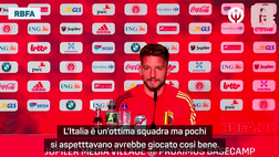 VIDEO Belgio-Italia, Mertens elogia gli Azzurri: le parole in conferenza stampa