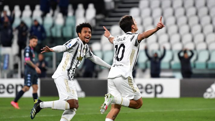 Getty Images dybala juventus napoli mckennie roma