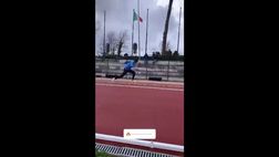 VIDEO / Dagli scatti fulminei ai pesi: Jacobs è incontenibile
