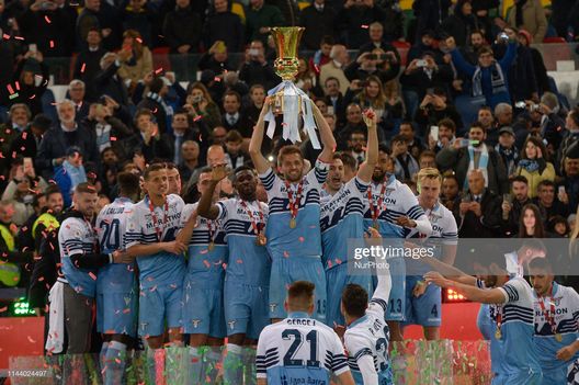 Coppa Italia vinta contro l'Atalanta Coppa Italia vinta contro l'Atalanta