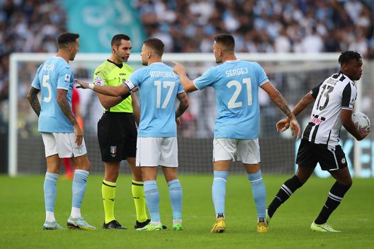 Vecino, Immobile e Milinkovic Vecino, Immobile e Milinkovic