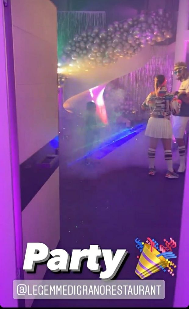 Roma, party a tema Anni 80 per il compleanno di Rui Patricio- immagine 2