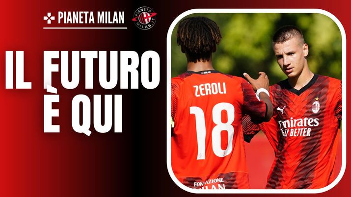 Francesco Camarda Kevin Zeroli AC Milan Serie A 2023-2024