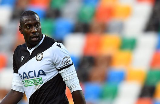 Stefano Okaka, attaccante dell'Udinese Stefano Okaka, attaccante dell'Udinese