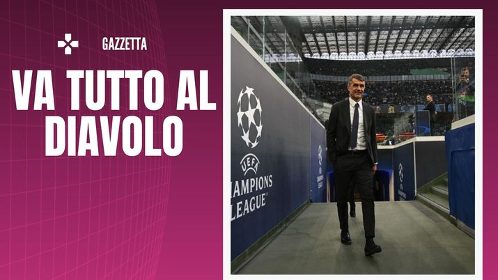 Paolo Maldini AC Milan derby Inter-Milan 1-0 Champions League 2022-2023