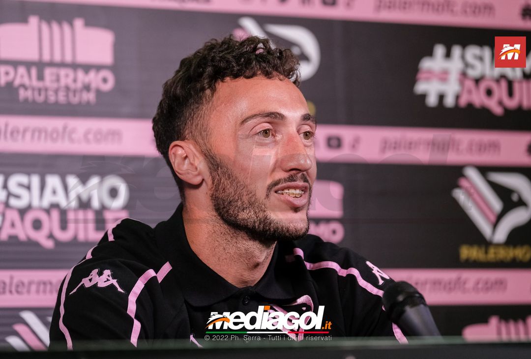 FOTO PALERMO, Mirko Pigliacelli in conferenza stampa (Gallery) - immagine 24