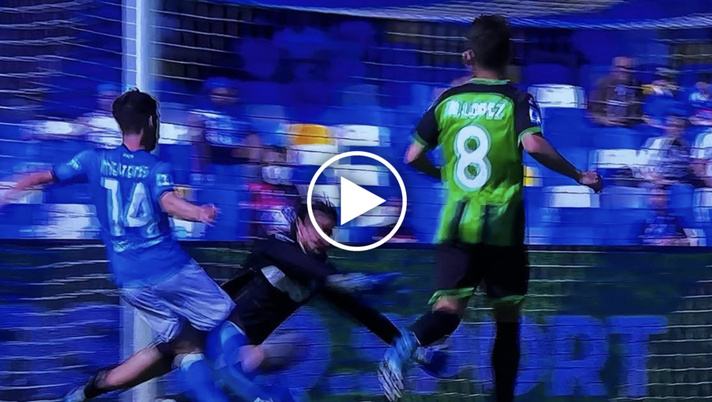 VIDEO Napoli-Sassuolo 5-0, delirio azzurro a Fuorigrotta: manita di Mertens - immagine 1