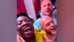 Coppa Italia all’Inter, festa in napoletano nello spogliatoio | VIDEO