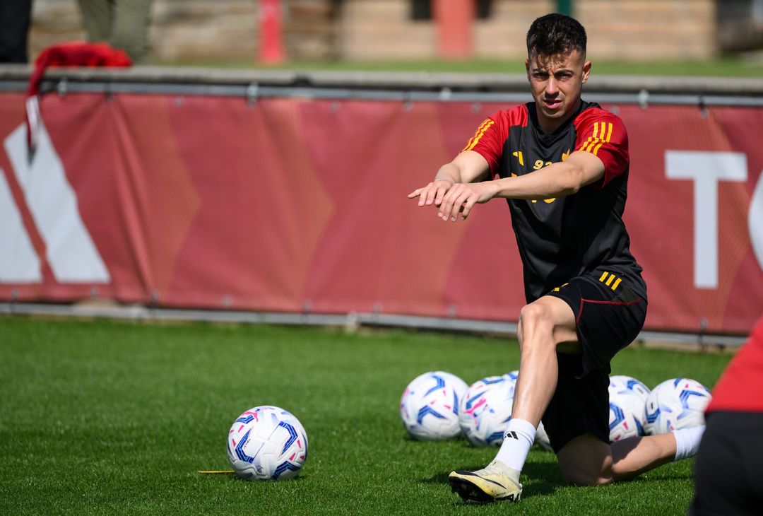 Roma, l’allenamento a Trigoria: lavoro individuale per Dybala -FOTOGALLERY - immagine 34