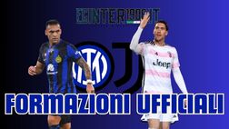 Inter-Juve, formazioni UFFICIALI: riecco Barella e Calhanoglu in mezzo al campo. Darmian dal 1′