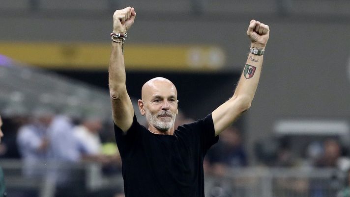 Stefano Pioli AC Milan Milan-Juventus 2-0 Serie A 2022-2023