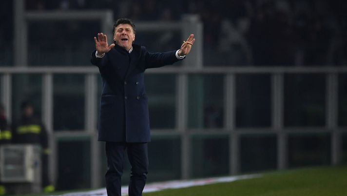 TURIN, ITALY - DECEMBER 26: Torino FC head coach Walter Mazzari reacts during the Serie A match between Torino FC and Empoli at Stadio Olimpico di Torino on December 26, 2018 in Turin, Italy.  (Photo by Valerio Pennicino/Getty Images) 