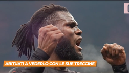 VIDEO Coppa d’Africa, nuovo look per Kessie: al Milan con le treccine, oggi…