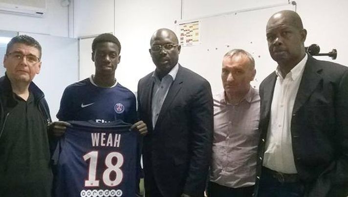 Timothy Weah PSG