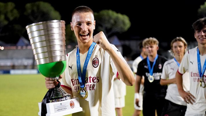 Francesco Camarda, attaccante del Milan Under-15