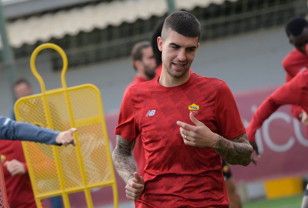 Roma in campo per preparare la semifinale contro il Leicester – FOTO GALLERY - immagine 15