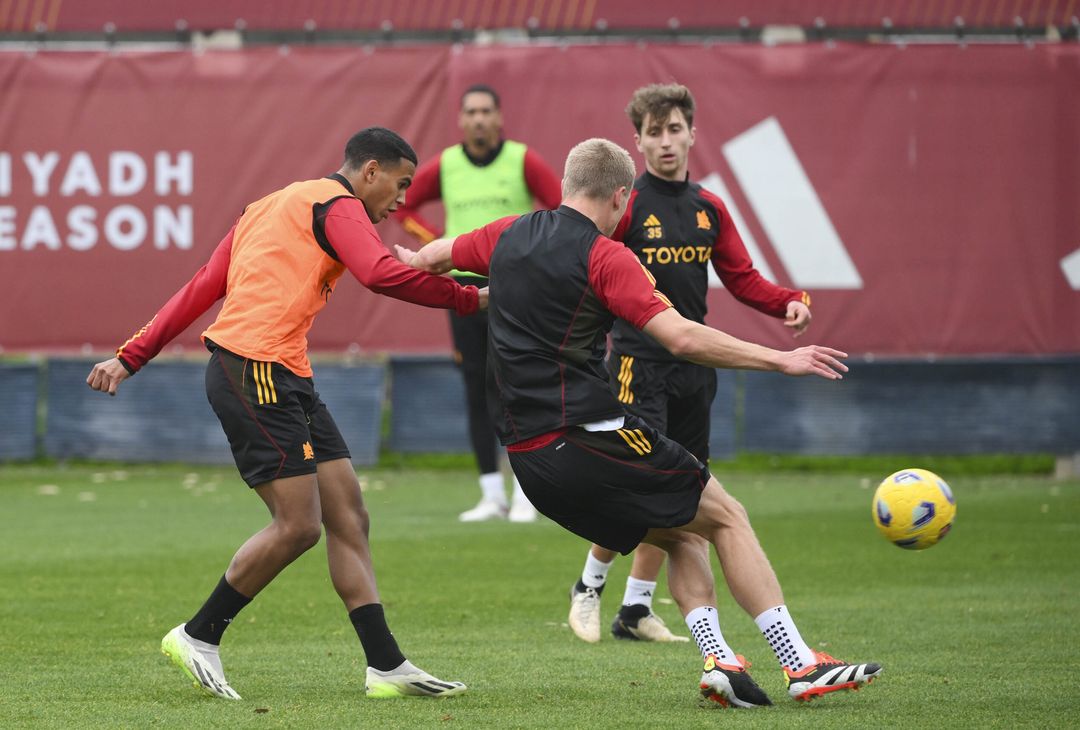 Il ritorno a Trigoria dopo il Feyenoord: scarico per chi ha giocato – FOTOGALLERY - immagine 28
