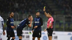 Inter, bilancio negativo con l’arbitro Doveri: i precedenti
