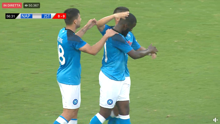 VIDEO Napoli-Juve Stabia 1-0: la sblocca un missile terra-aria di Ndombele - immagine 1