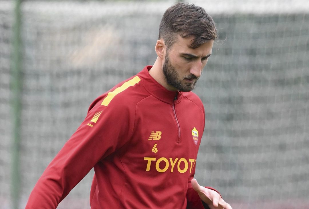 Roma, allenamento a Trigoria in vista del Milan – FOTO GALLERY - immagine 18