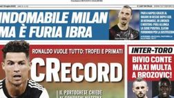 EDICOLA / TS: “Inter-Toro, bivio Conte. Maxi multa per Brozovic”