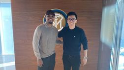 Inter, Samuel Eto’o incontra Steven Zhang: “Buona fortuna, Presidente”