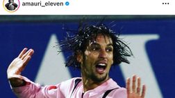 FOTO Palermo, l’ex Amauri sui social: “Calma, continuiamo la rincorsa”