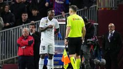 Clásico, la Liga denuncia gli insulti a Vinicius al Camp Nou