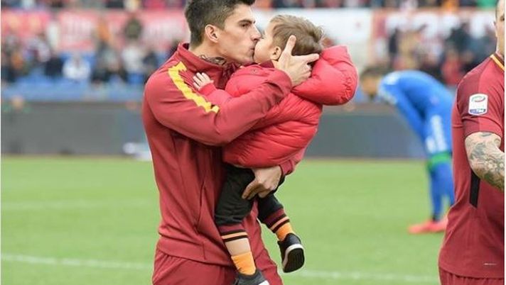 Foto tratta dal profilo Instagram del giocatore giallorosso 